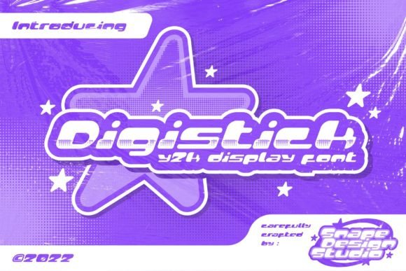 Digistick: A Futuristic Font for Modern Design