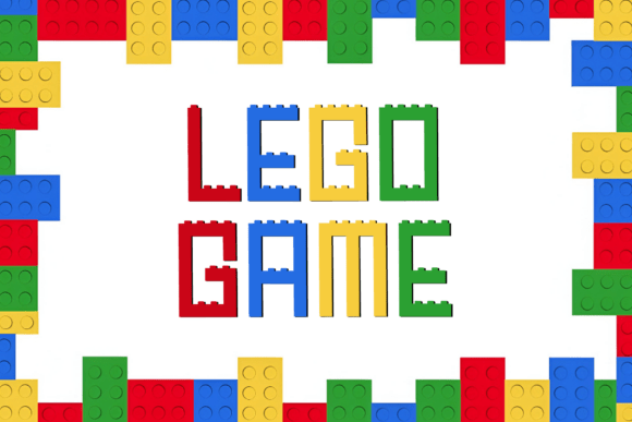 Discover the Elegance of the Lego Game Typeface