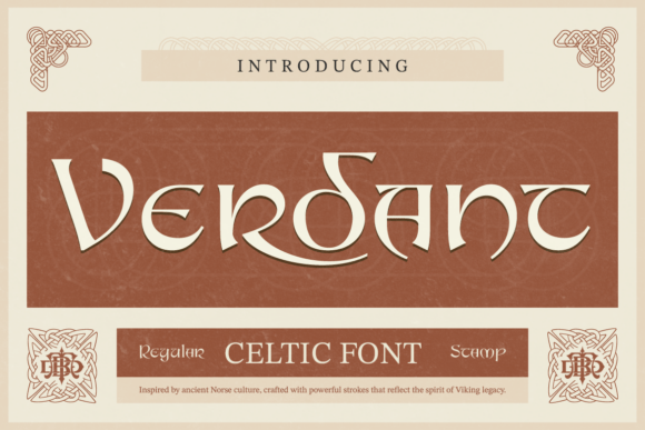 Discover Verdant: A Font Rooted in Myth