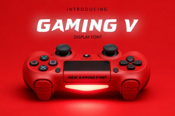 Gaming V: Bold Typography for High-Impact Designs