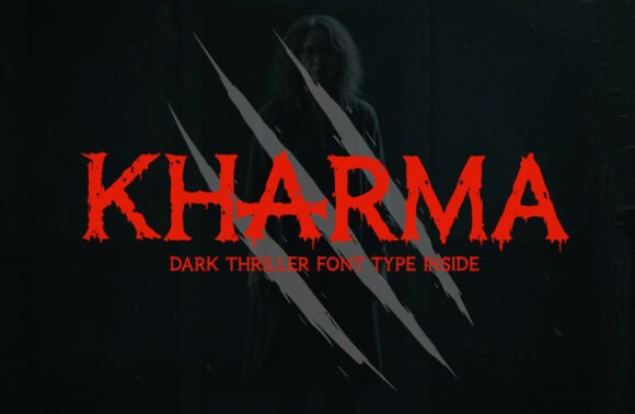 Kharma: Unleash Eerie Elegance with This Chilling Font
