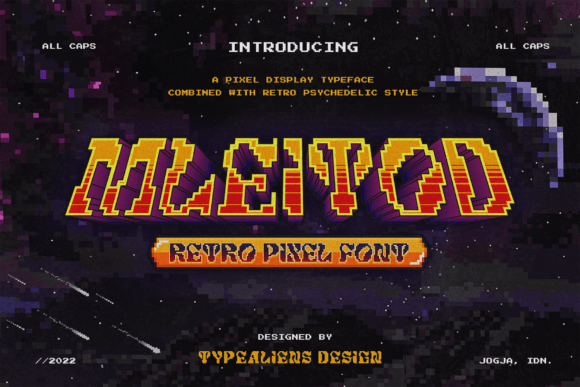 Mleitod: A Retro-Pixel Font for Modern Design