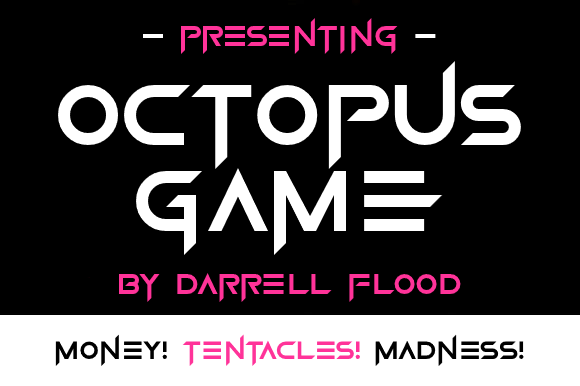 Octopus Game: A Slick, Modern Typeface for Futuristic Design